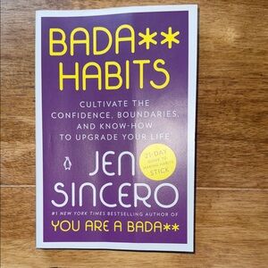 BADA** HABITS by Jen Sincero -Paperback